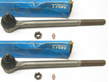 (2) TRW ES676 Steering Tie Rod Ends - Front Inner