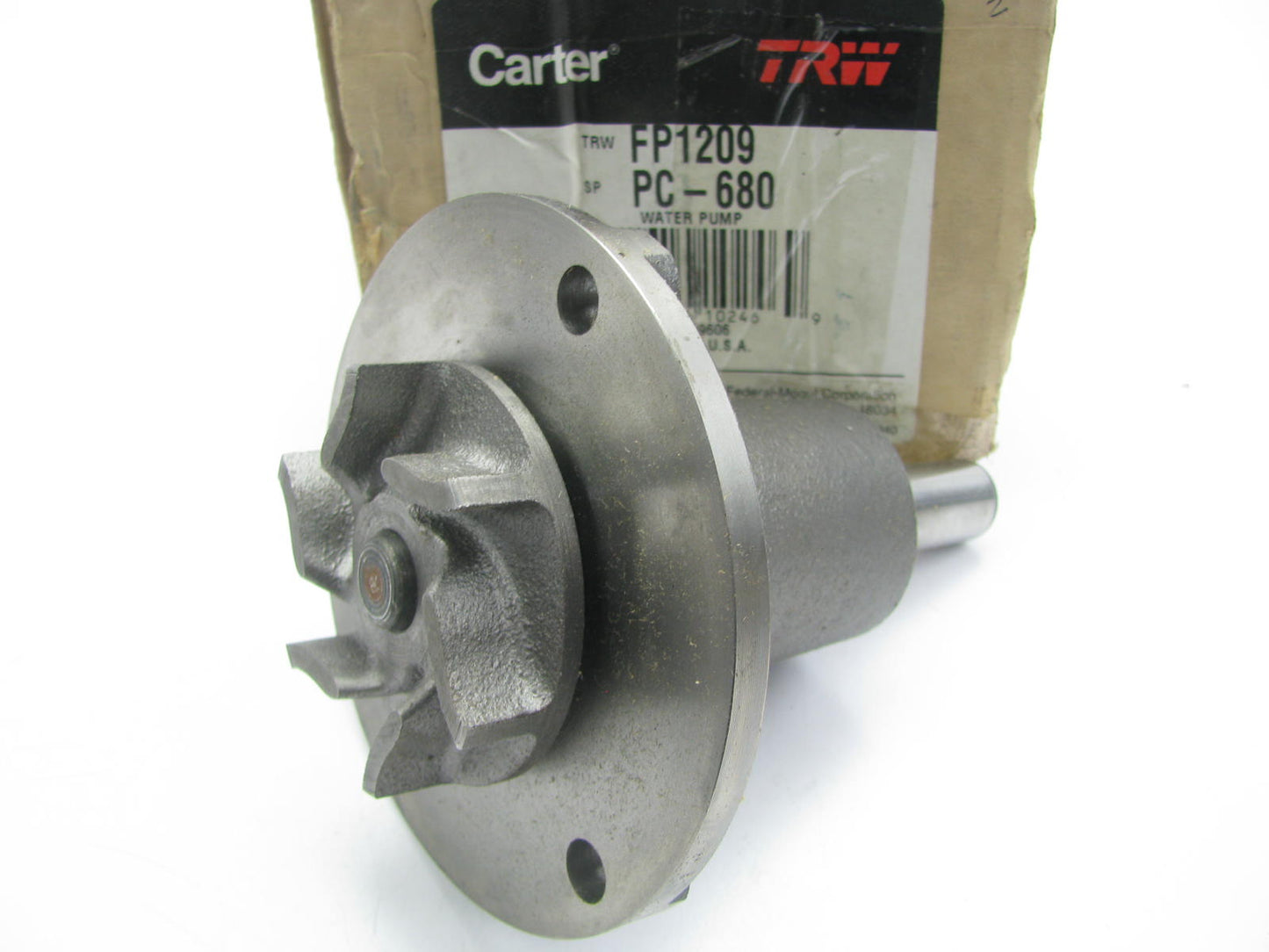 TRW FP1209 Water Pump For Continental 4cyl Gas Tractors  Z134