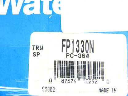 Carter FP1330N Water Pump For 1959-1972 Chevrolet  V8 Trucks Vans