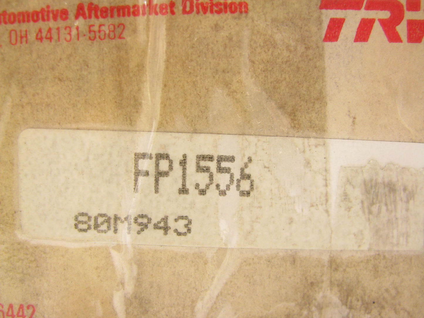 TRW FP1556 Water Pump  For 1976 Toyota Corolla