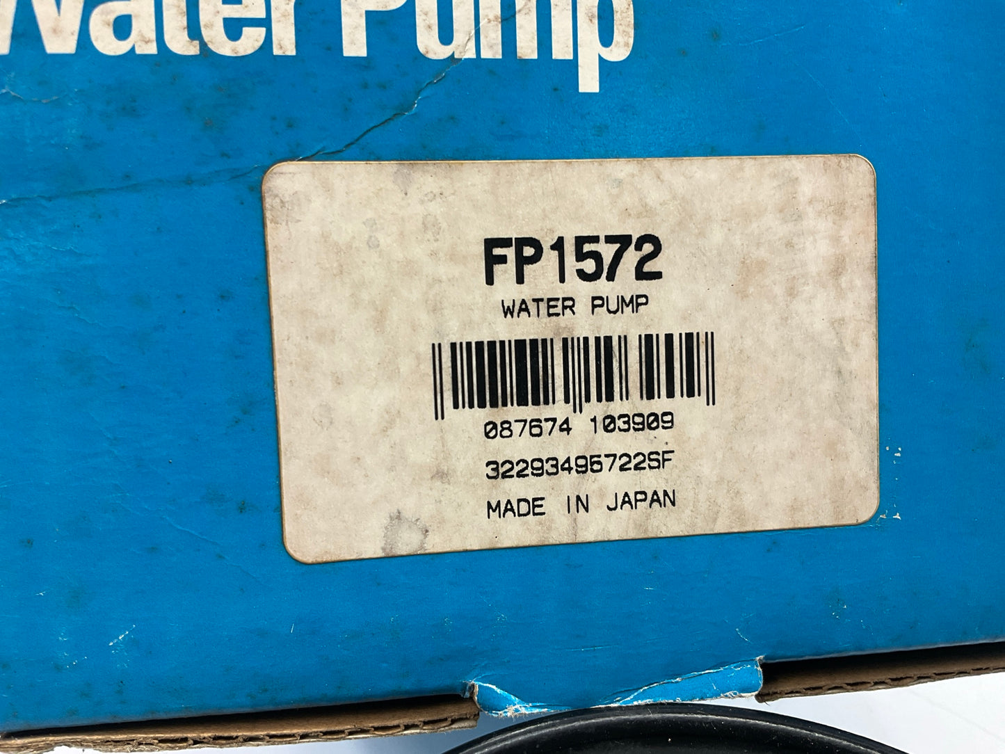 TRW FP1572 Water Pump - 1976-1978 Honda Accord 1.6L