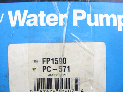 TRW FP1590 Engine Water Pump For 1981 Honda Civic 1.5L-L4