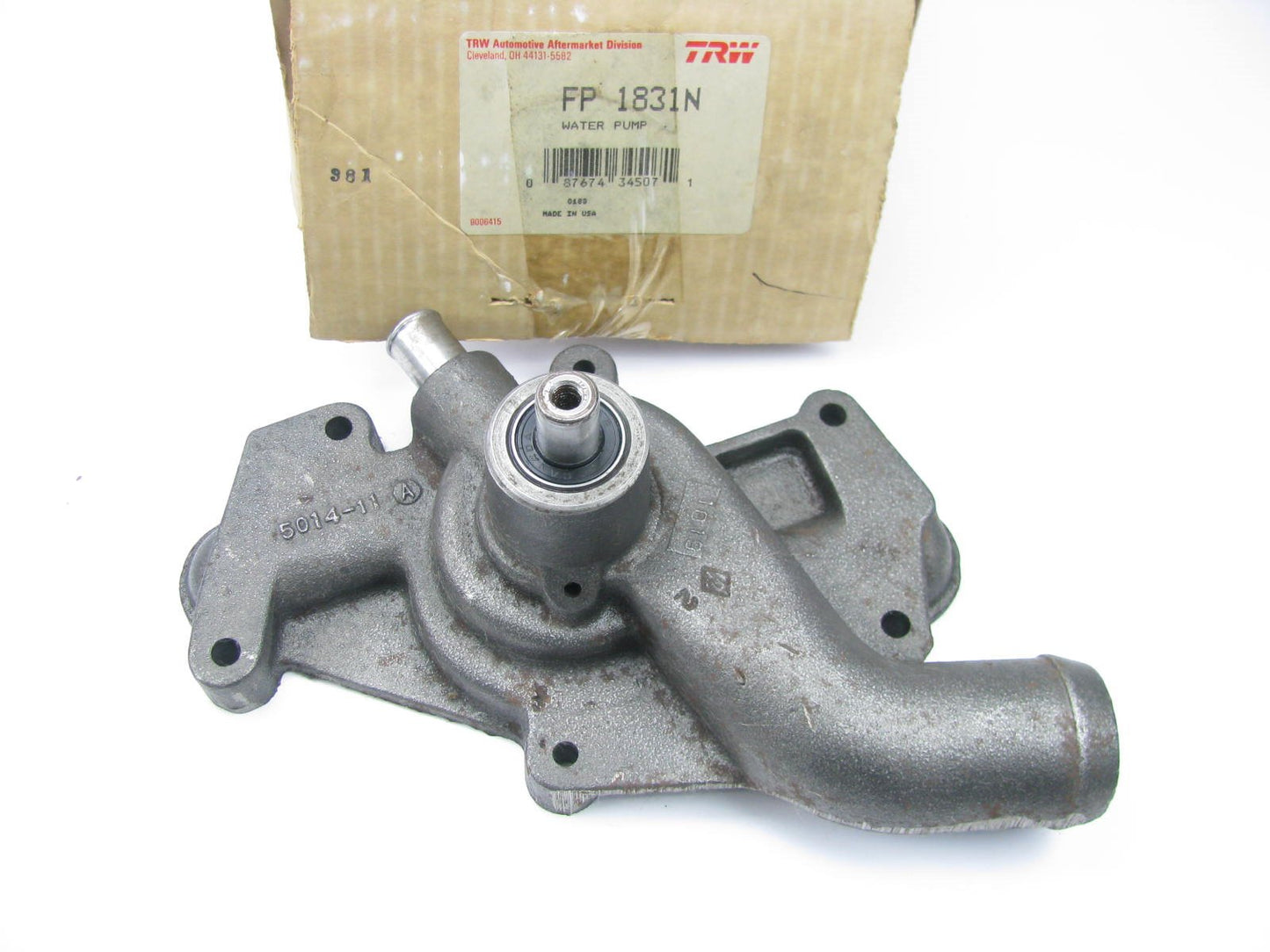 TRW FP1831N Engine Water Pump 82-85 GM 260 V6 DIESEL ONLY