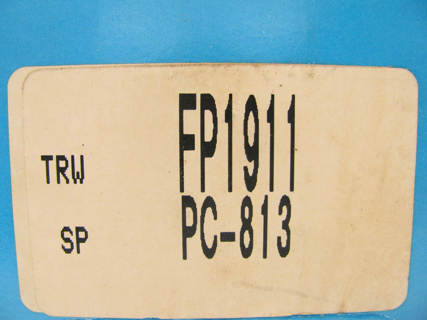 TRW FP1911 Engine Water Pump 85-89 Mitsubishi Starion 87-89 Conquest 2.6L