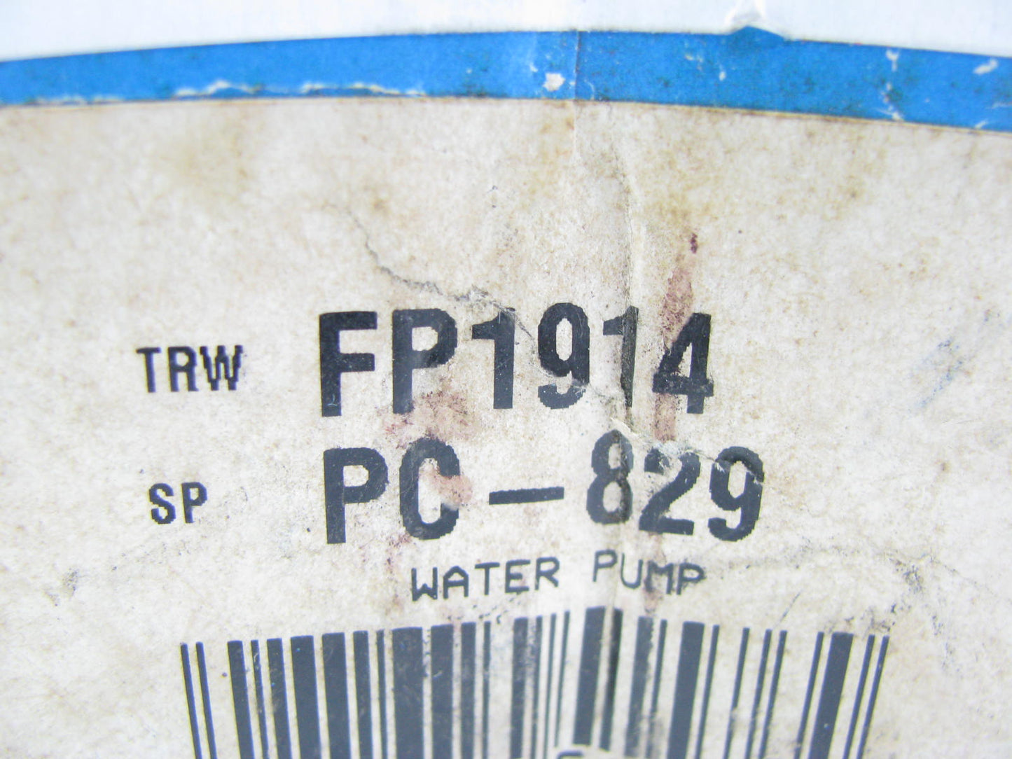 TRW FP1914 Engine Water Pump - 1986-1995 Isuzu 2.3L SOHC Gas