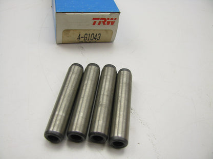 (4) TRW G1043 Engine Exhaust Valve Guides - 1973-1977 Honda Civic 1.2L