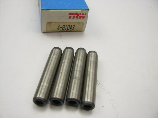 (4) TRW G1043 Engine Exhaust Valve Guides - 1973-1977 Honda Civic 1.2L