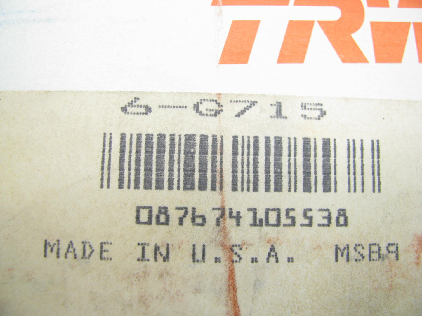 (6) TRW G715 INTAKE Valve Guides - MITSUBISHI FORKLIFT 4G52 4G54  4-CYLINDER