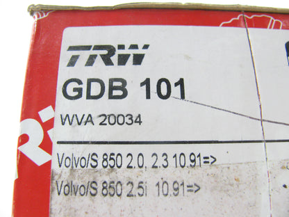 TRW GDB101 Premium Disc Brake Pads