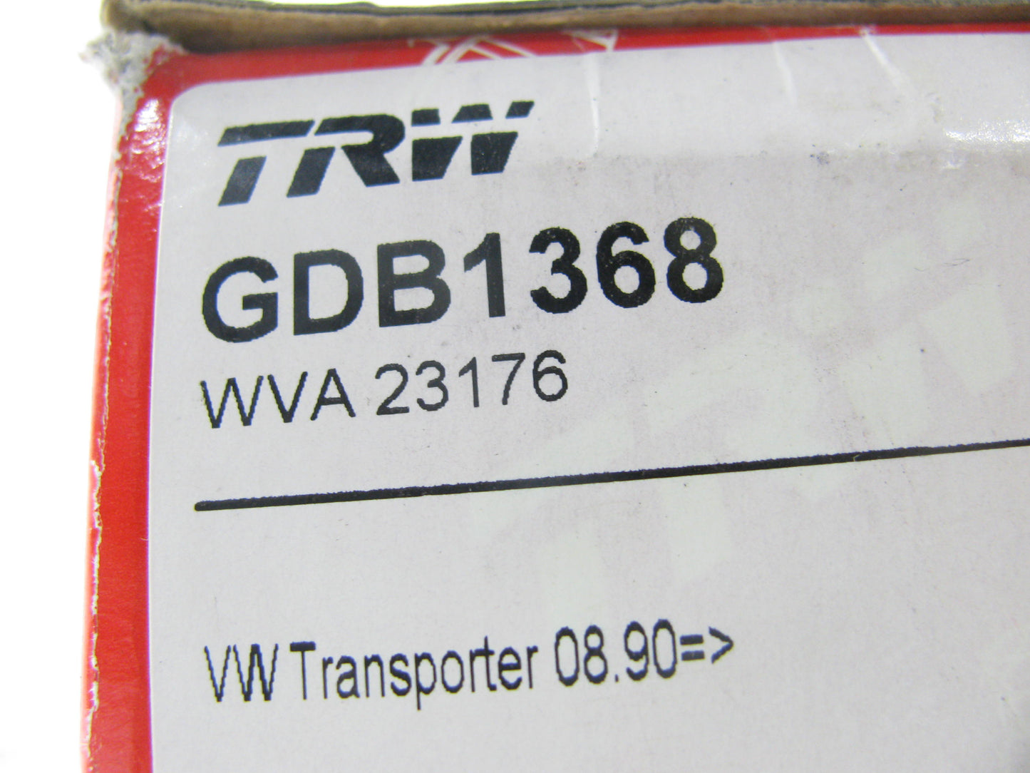 TRW GDB1368 Premium Disc Brake Pad Set - Front