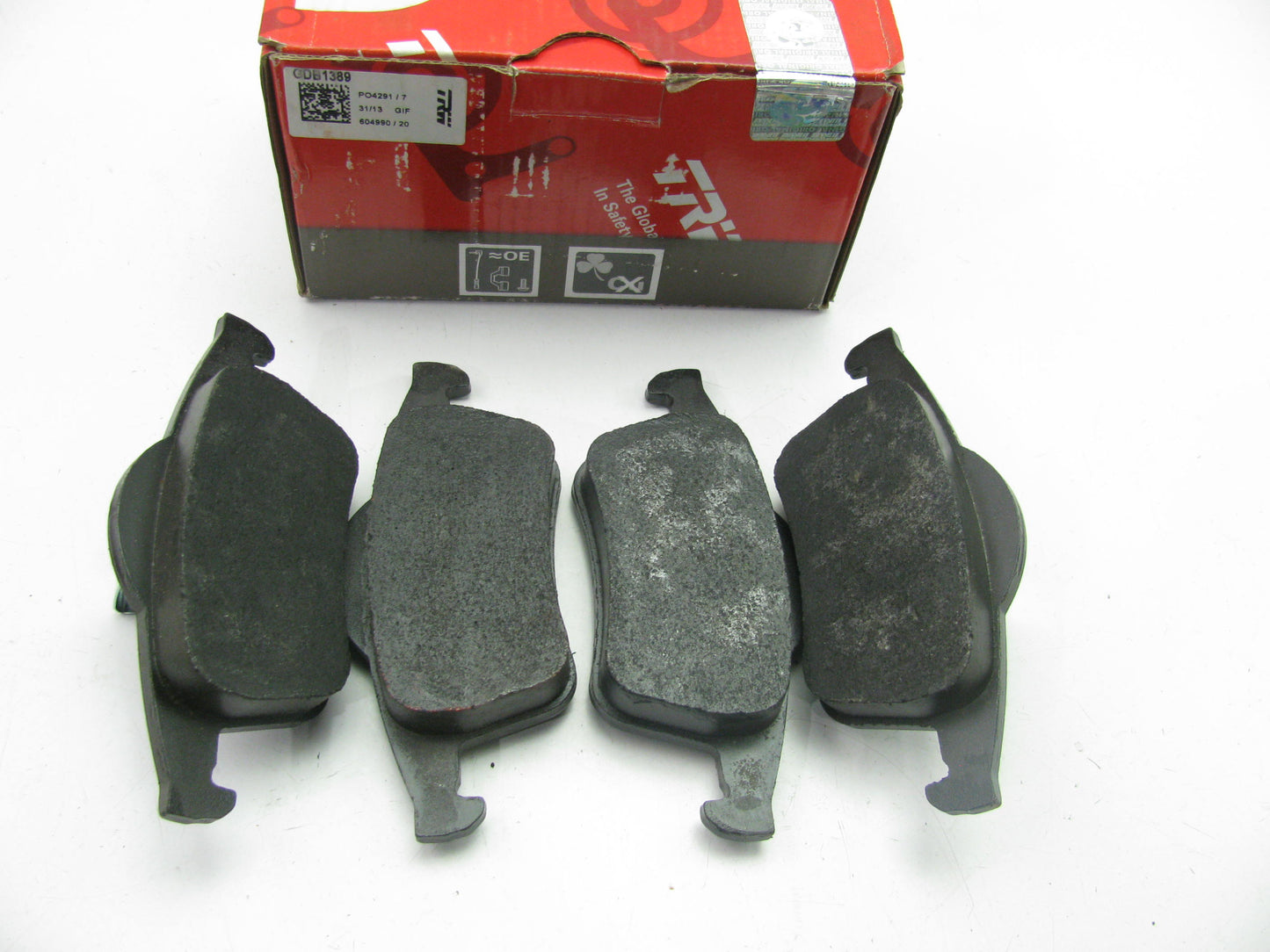 TRW GDB1389 Premium Disc Brake Pad Set Rear