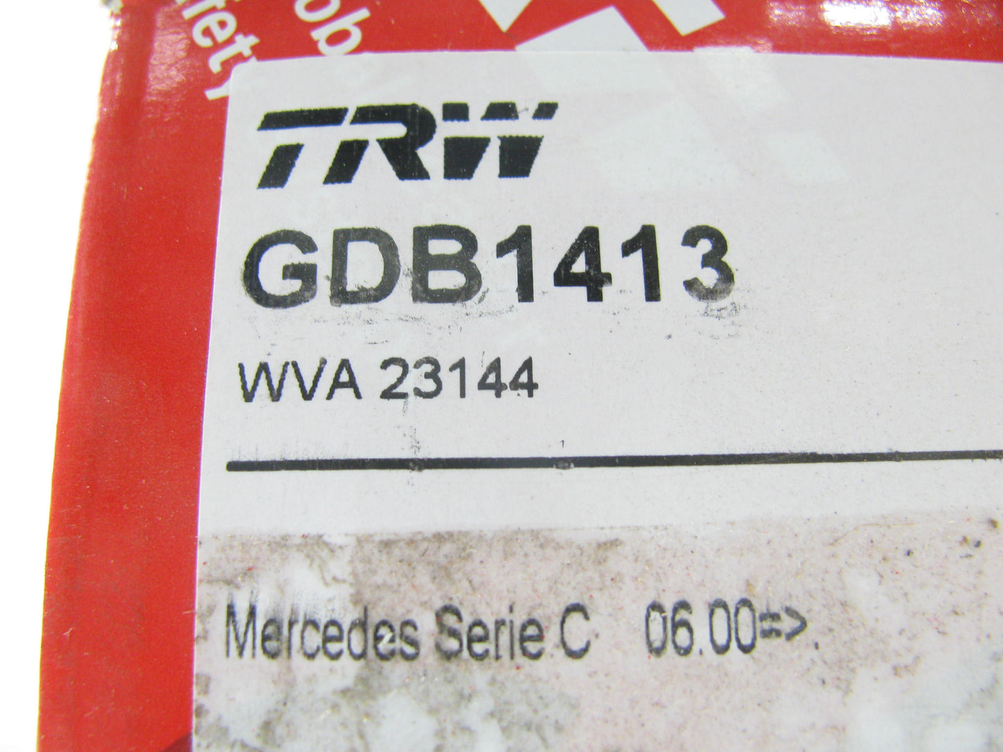 TRW GDB1413 Premium Front Disc Brake Pads