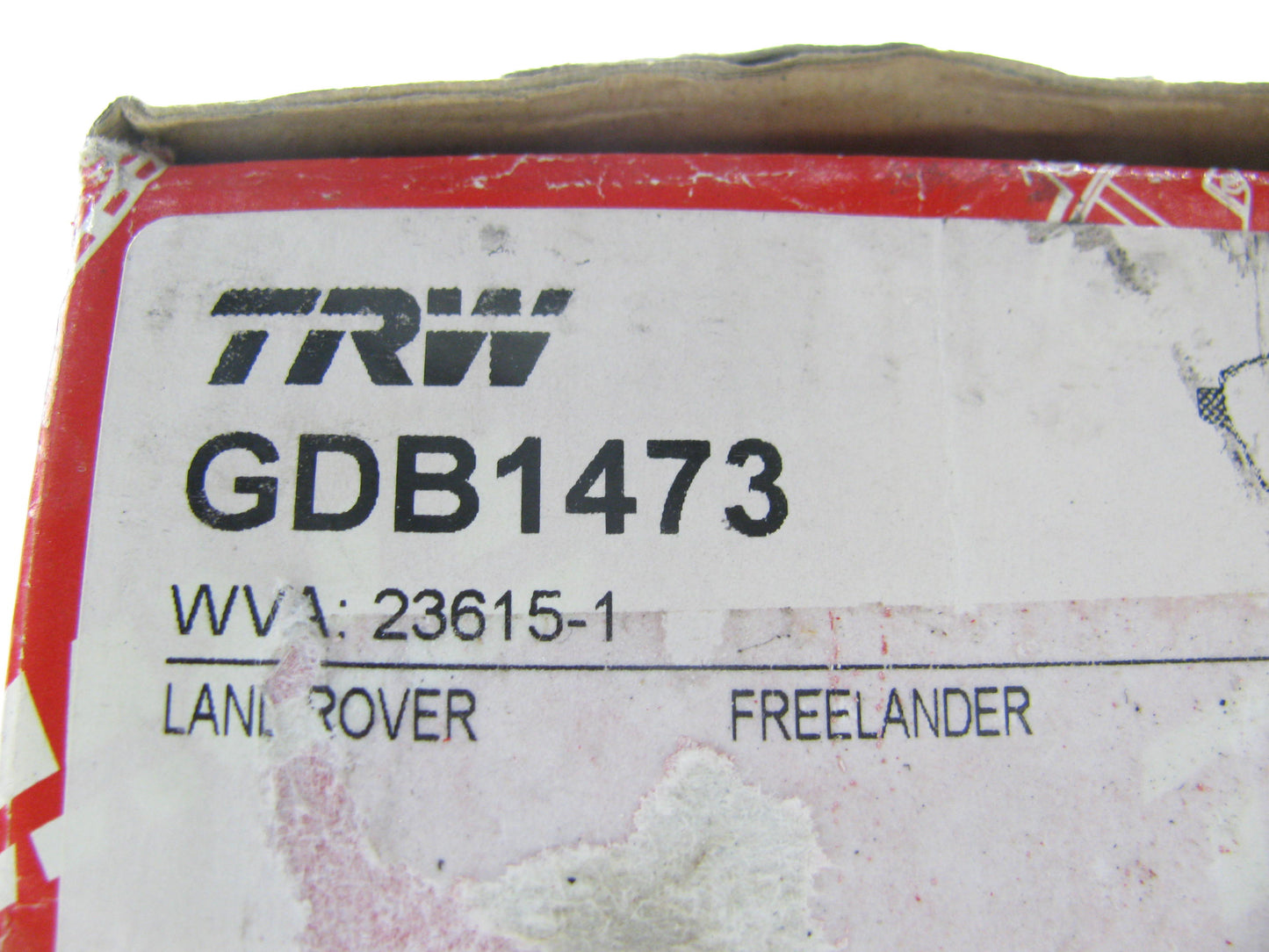 TRW GDB1473 Premium Front Disc Brake Pad Set For 02-05 Freelander