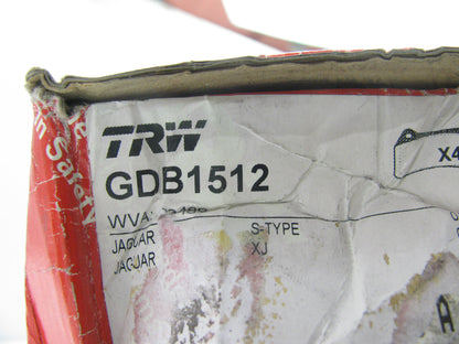 TRW GDB1512 Premium Front Disc Brake Pad Set