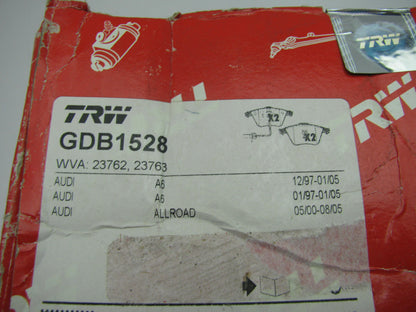 TRW GDB1528 Premium Front Disc Brake Pad Set