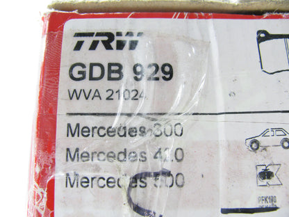 TRW GDB929 Premium Front Brake Pads