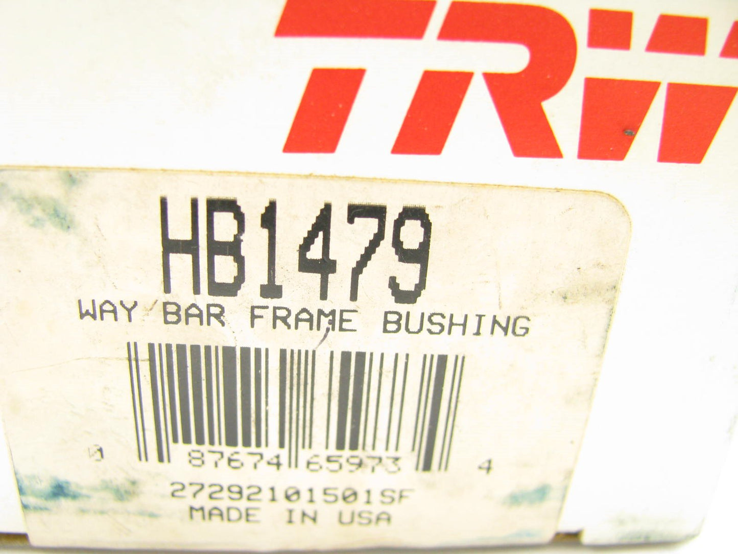 TRW HB-1479 Front Suspension Stabilizer Sway Bar Bushing