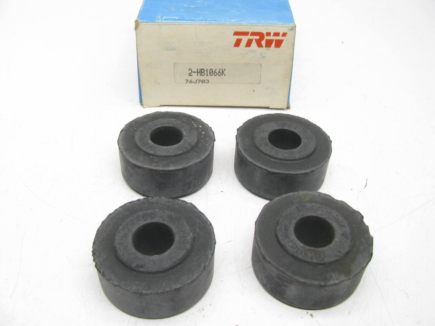 (2) TRW HB1066K Front Suspension Strut Rod Bushing