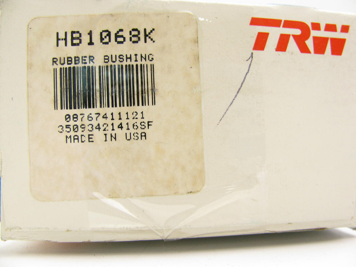 TRW HB1068K Suspension Strut Rod Bushing - Front