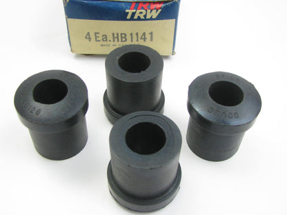 (4) TRW HB1141 Rear Leaf Spring Shackle Bushing