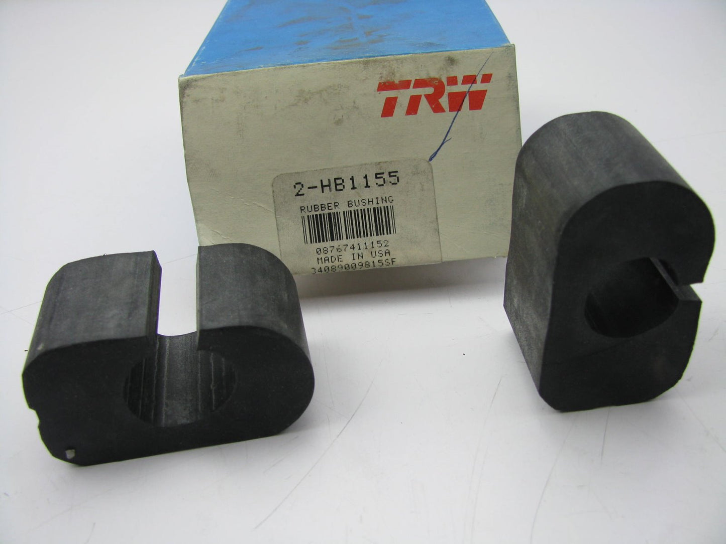 (2) TRW HB1155 Suspension Stabilizer Sway Bar Bushing - Front