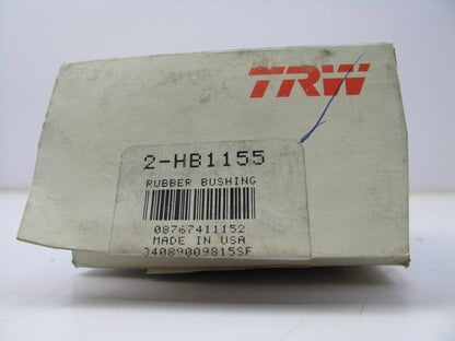 (2) TRW HB1155 Suspension Stabilizer Sway Bar Bushing - Front