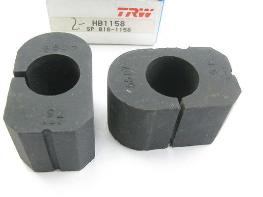 (2) TRW HB1158 Front Suspension Stabilizer Sway Bar Bushings