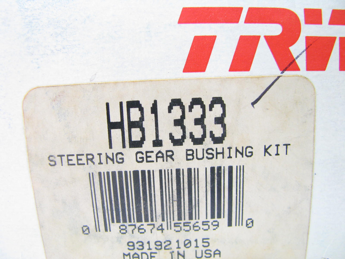 TRW HB1333 Front Steering Rack & Pinion Mount Bushing