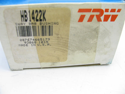 (2) TRW HB1422K FRONT Suspension Stabilizer Bar Bushing-Sway Bar Bushing