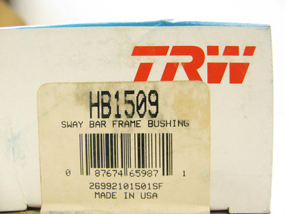 TRW HB1509 Suspension Stabilizer Sway Bar Bushing - Front To Frame