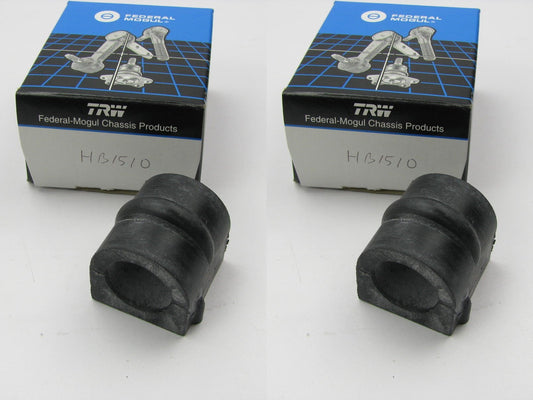 (2) TRW HB1510 Suspension Stabilizer Sway Bar Bushings - Front
