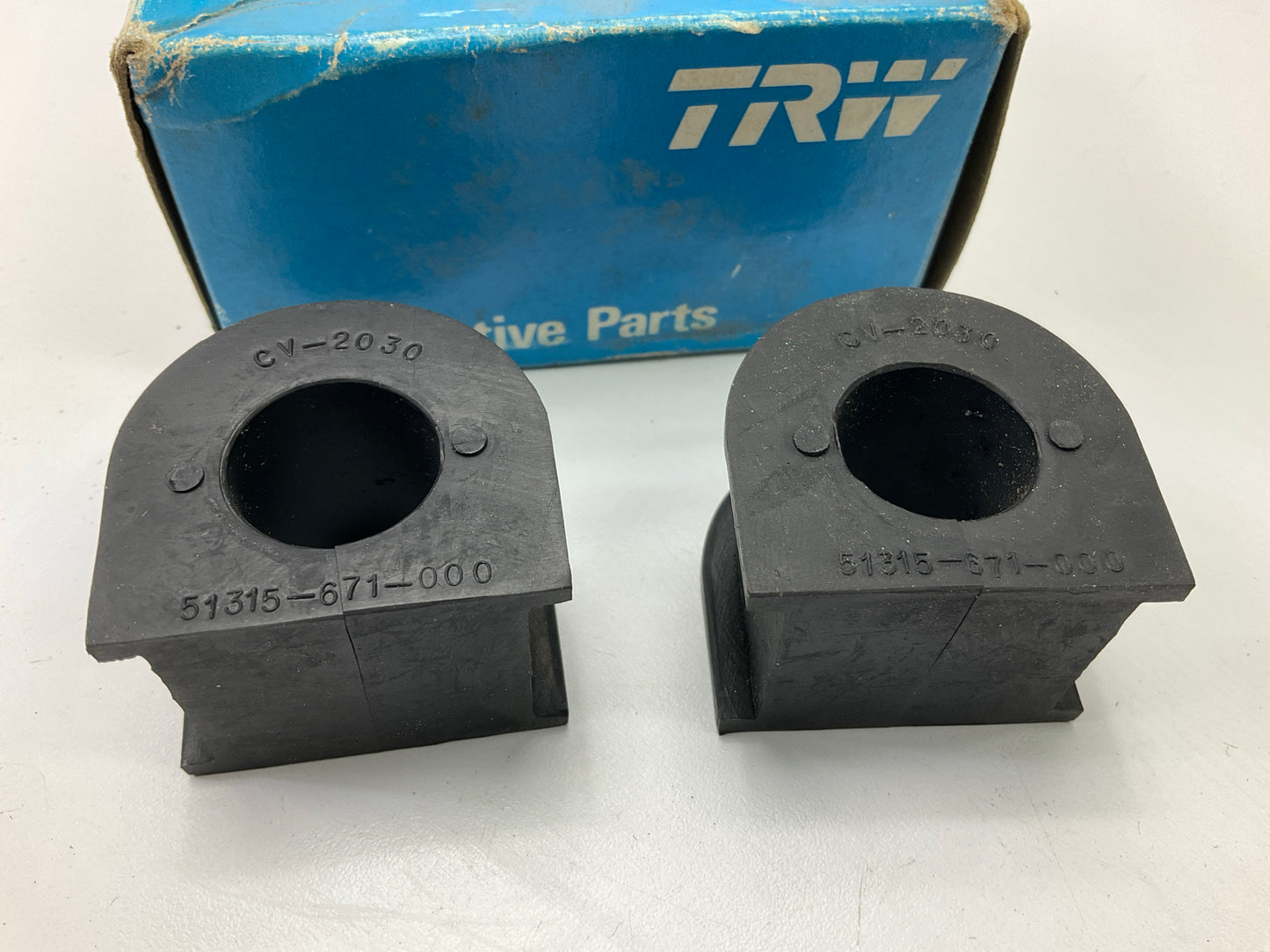 (2) TRW HB1527 Front Suspension Stabilizer Sway Bar Bushing 1976-81 Honda Accord