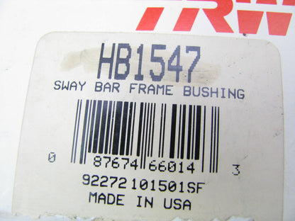 TRW HB1547 Front Suspension Stabilizer Sway Bar Bushing 1983-1984 LTD & Marquis