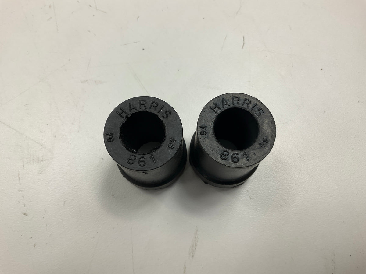 (2) TRW HB861 Leaf Spring Bushings (Rear Forward; Rear Rearward)