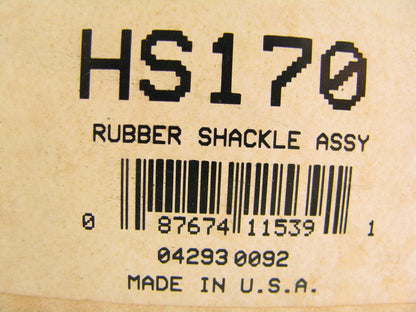 TRW HS170 Rear Leaf Springs Shackle Kit 1968-1970 Ford Falcon