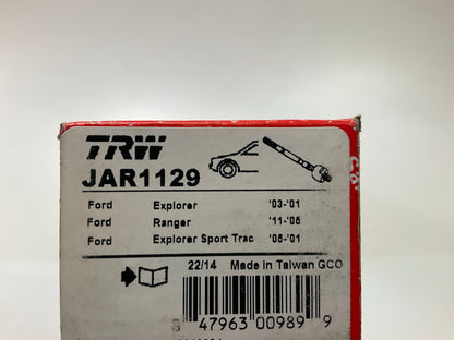 (2) TRW JAR1129 Front Inner Steering Tie Rod End For 2001-05 Explorer Sport Trac