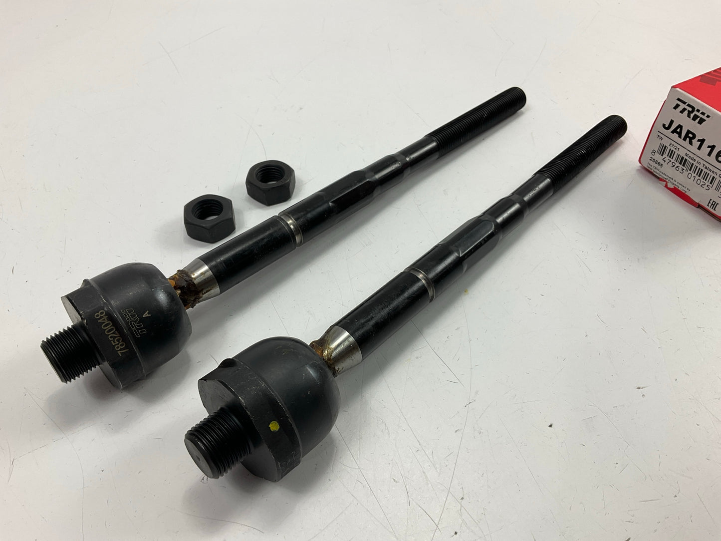 (2) TRW JAR1165 Inner Steering Tie Rod Ends For 2004-2006 Chevy Colorado RWD