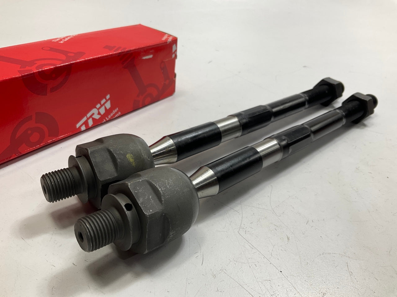 (2) TRW JAR1195 Front Inner Steering Tie Rod End For 2006-2012 GMC Canyon