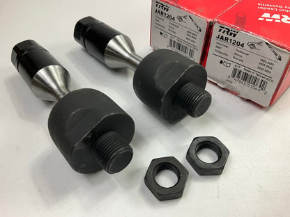 (2) TRW JAR1204 Front Inner Steering Tie Rod End