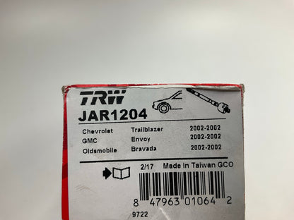 (2) TRW JAR1204 Front Inner Steering Tie Rod End