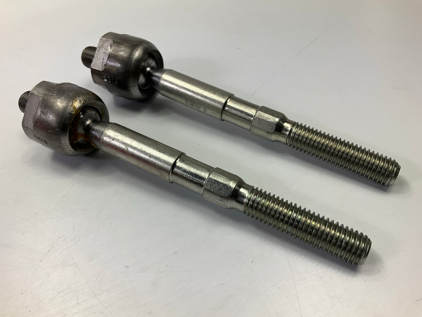 (2) TRW JAR160 Front Inner Steering Tie Rod End
