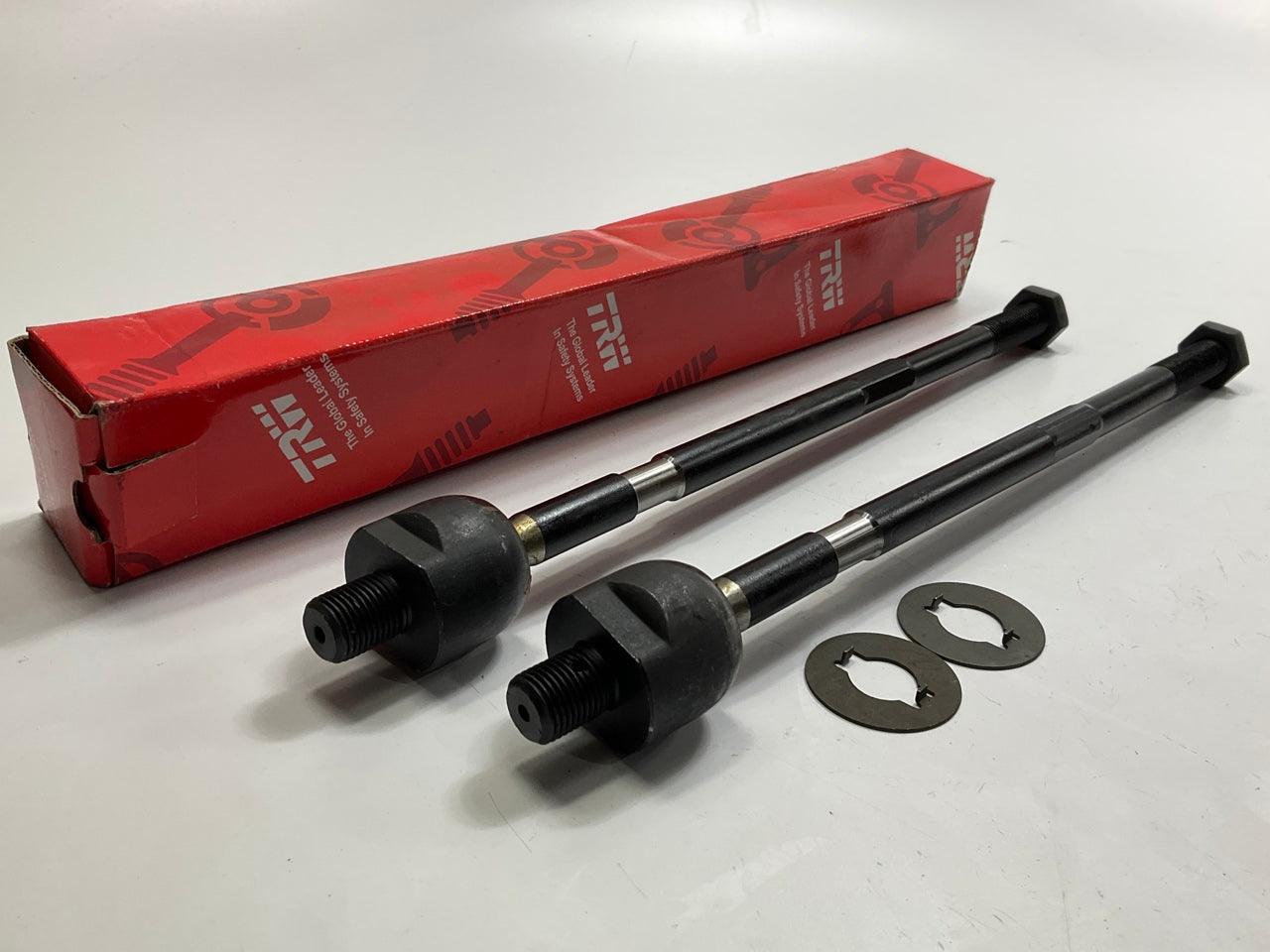(2) TRW JAR394 Front Inner Steering Tie Rod End
