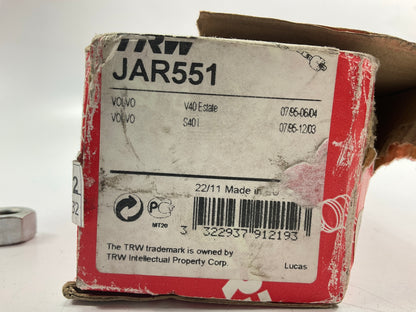 TRW JAR551 Front Inner Steering Tie Rod End For 2000 Volvo S40