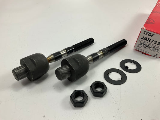 (2) TRW JAR753 Inner Steering Tie Rod End For 2009-2013 Mazda 6