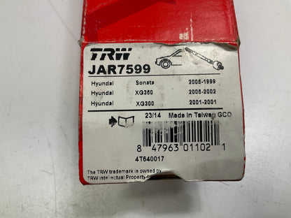 (2) TRW JAR7599 Front Inner Steering Tie Rod End For 2001-2006 Kia Magentis