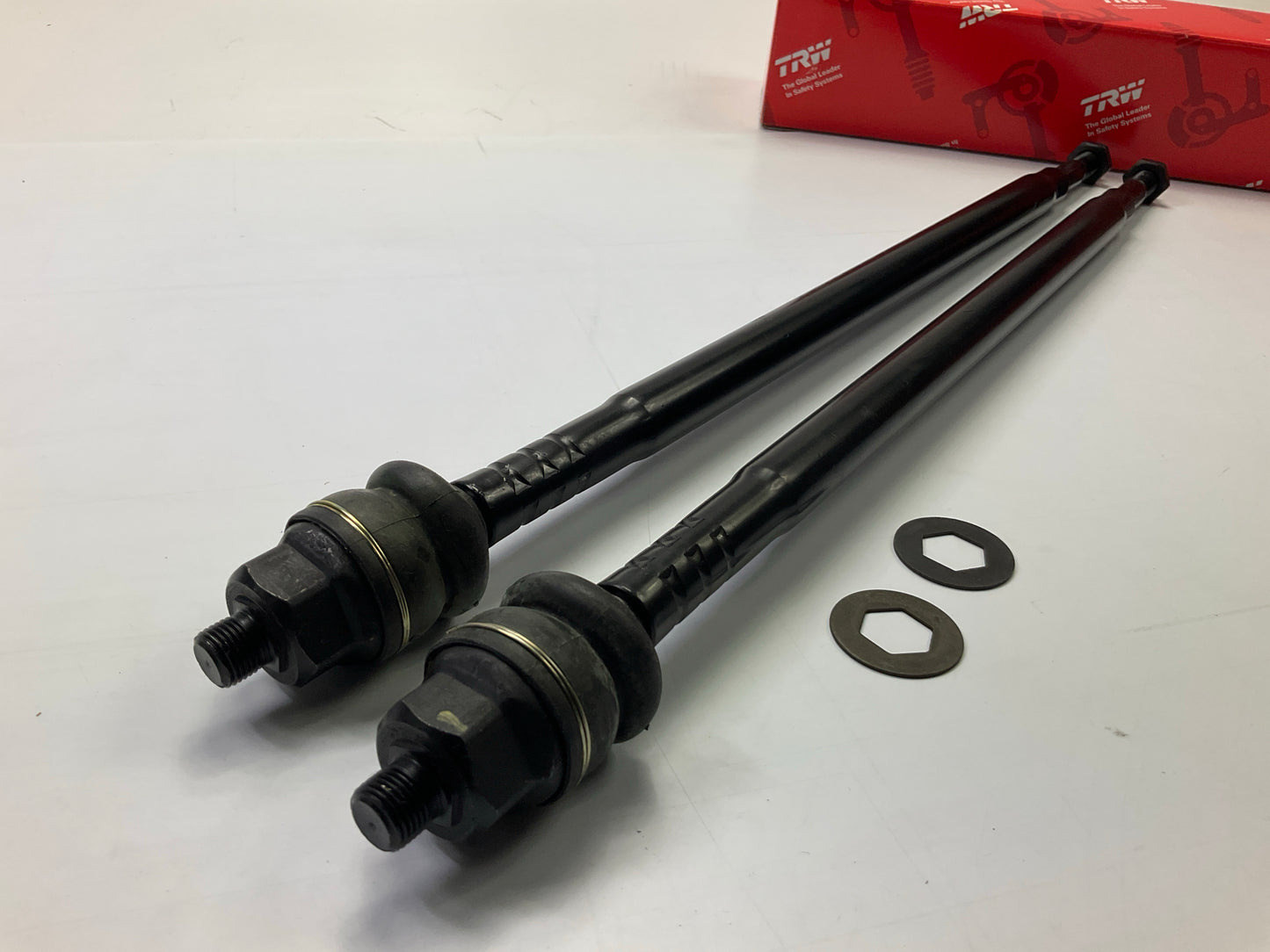 (2) TRW JAR788 Front Inner Steering Tie Rod End For 2003-2011 Honda Element