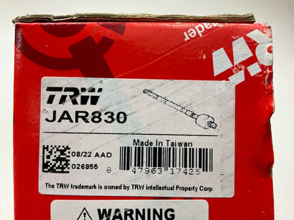 MISSING NUT - TRW JAR830 Front Inner Steering Tie Rod End