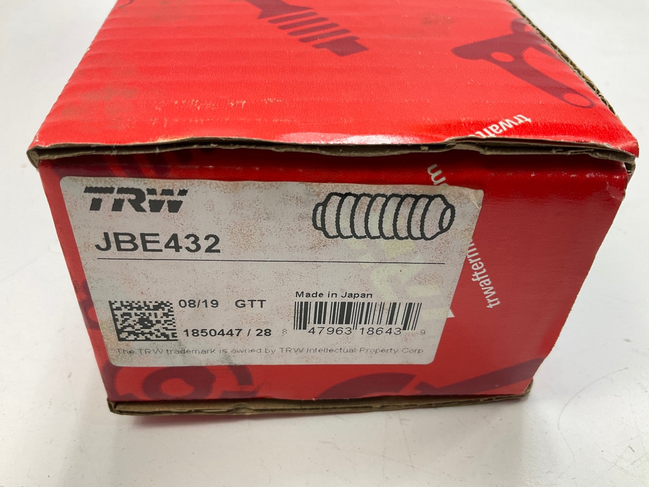 TRW JBE432 Right Steering Rack And Pinion Bellows Boot For 1995-1997 Geo Metro