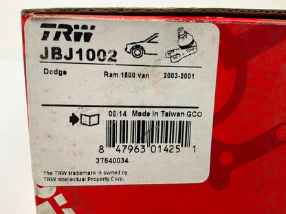 (2) TRW JBJ1002 Front Lower Ball Joint For 01-03 Dodge Ram 1500, 2500 Van