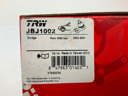 TRW JBJ1002 Front Lower Suspension Ball Joint For 01-03 Dodge Ram 1500, 2500 Van